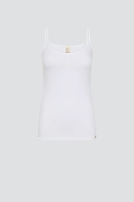 Fairtrade Organic Spaghetti Strap Undershirt: Womens