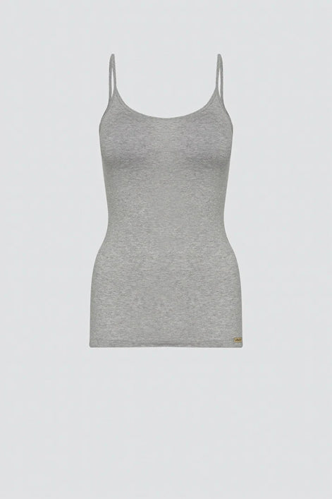 Fairtrade Organic Spaghetti Strap Undershirt: Womens