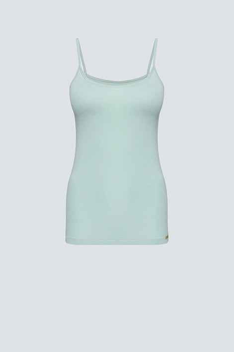 Fairtrade Organic Spaghetti Strap Undershirt: Womens