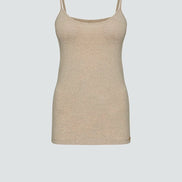 Fairtrade Organic Spaghetti Strap Undershirt: Womens