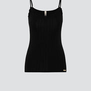 Fairtrade Organic Ribbed Camisole Top: Womens