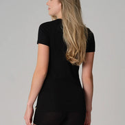 Merino Wool & Silk Thermal T-shirt: Womens