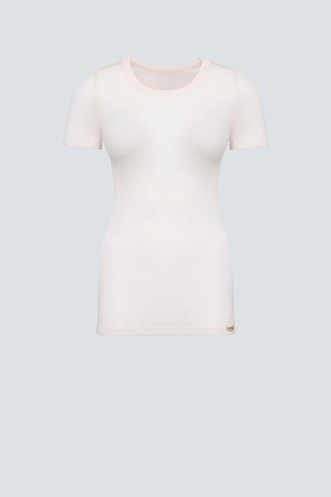 Merino Wool & Silk Thermal T-shirt: Womens