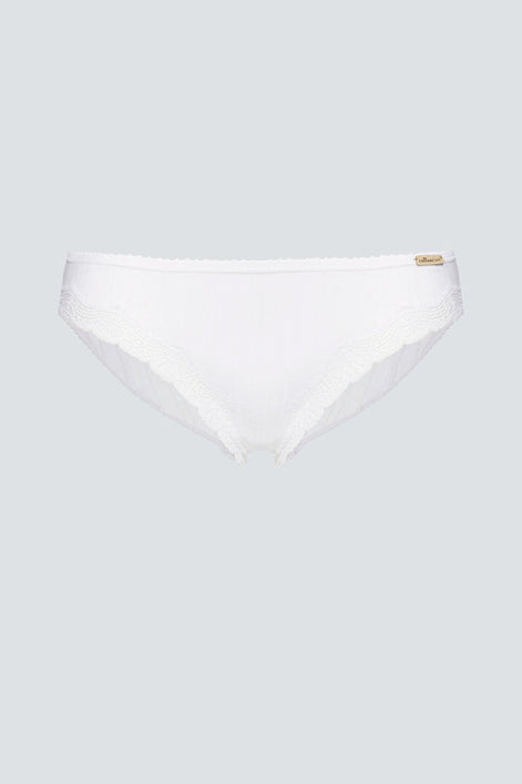 Organic Ribbed Briefs: Womens