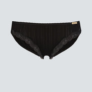 Organic Ribbed Briefs: Womens