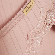 Organic Ribbed Briefs: Womens
