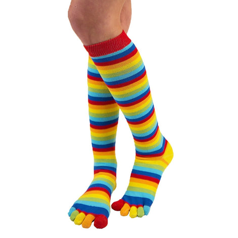 1 Pack Mens & Ladies Essential Knee High Toe Socks