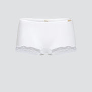 Organic Ribbed Hipster Briefs: Womens