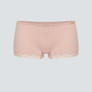 Organic Ribbed Hipster Briefs: Womens