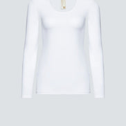 Fairtrade Organic Long Sleeve Undershirt: Womens