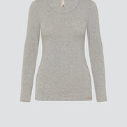 Fairtrade Organic Long Sleeve Undershirt: Womens