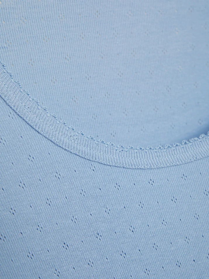 Organic Cotton Breathable Long Sleeve Undershirt: Womens