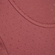 Organic Cotton Breathable Long Sleeve Undershirt: Womens