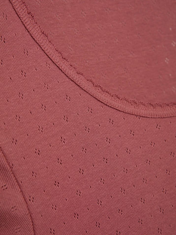 Organic Cotton Breathable Long Sleeve Undershirt: Womens