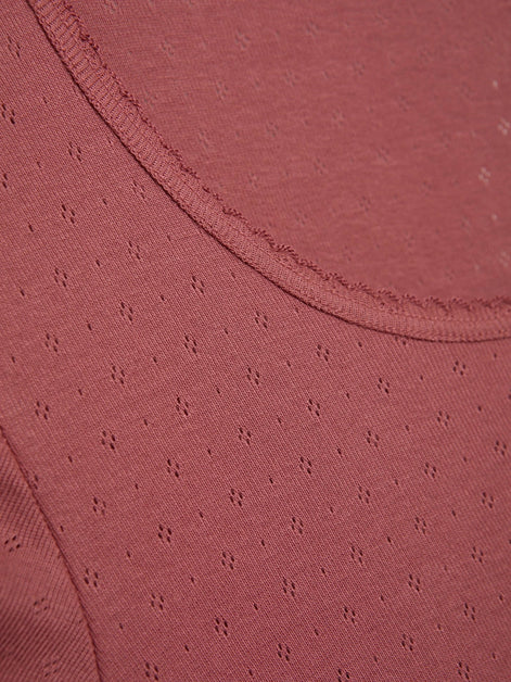 Organic Cotton Breathable Long Sleeve Undershirt: Womens
