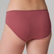 Organic Breathable Mid-rise Brief: Womens