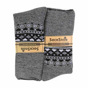 1 Pack Ladies Turn Over Top Warm Nordic Bed Socks for Winter