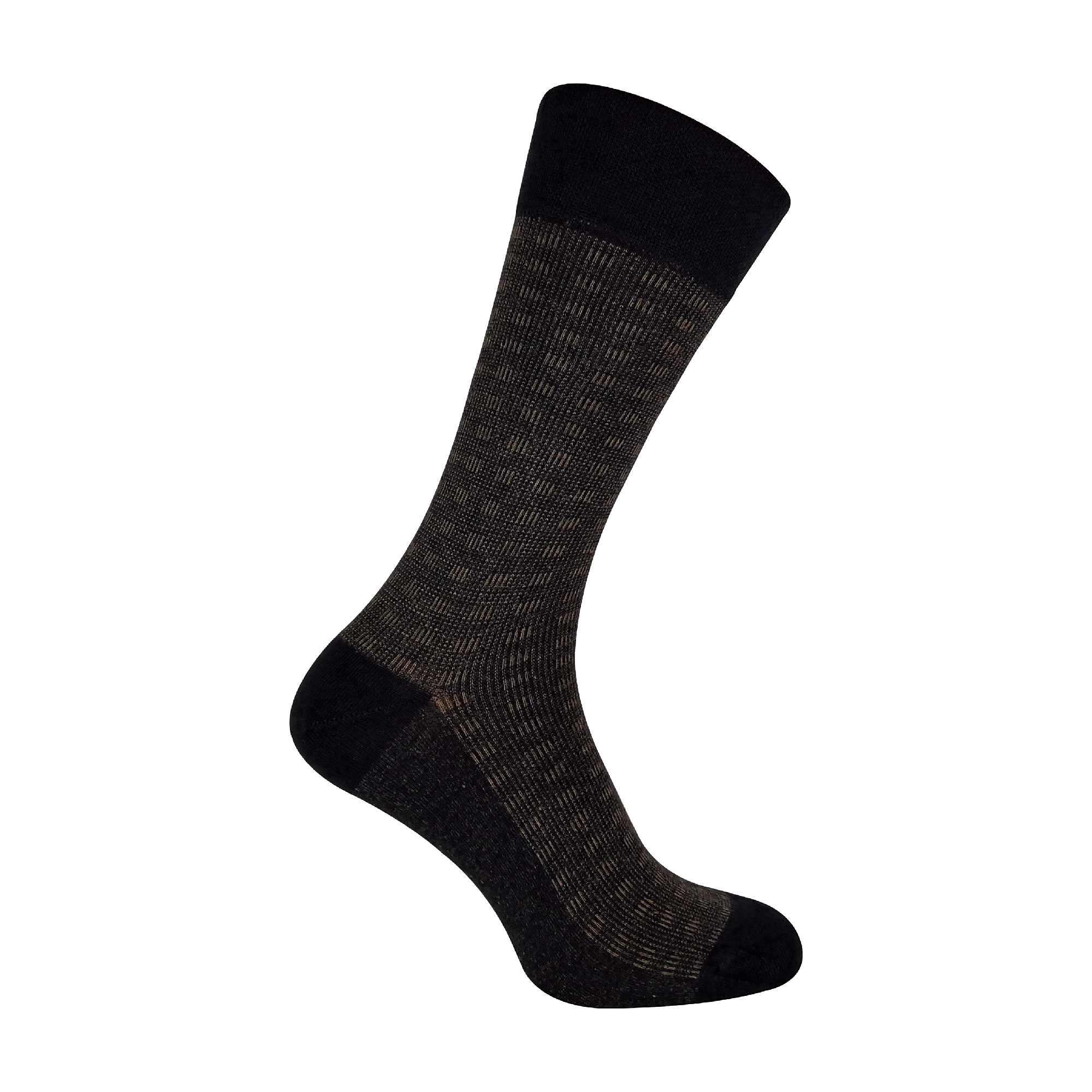 1 Pack Men's Luxury Breathable Bamboo Suit Dress Socks