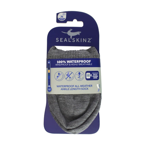 1 Pack Mens Waterproof All Weather Ankle Socks