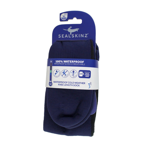 1 Pack Mens Waterproof Cold Weather Knee Socks