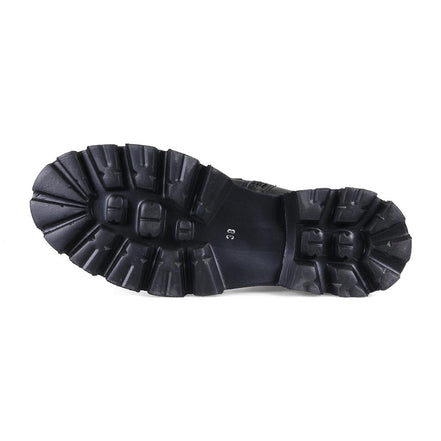 Contemporary Comfort Boots E Fit ASH - Black Leather