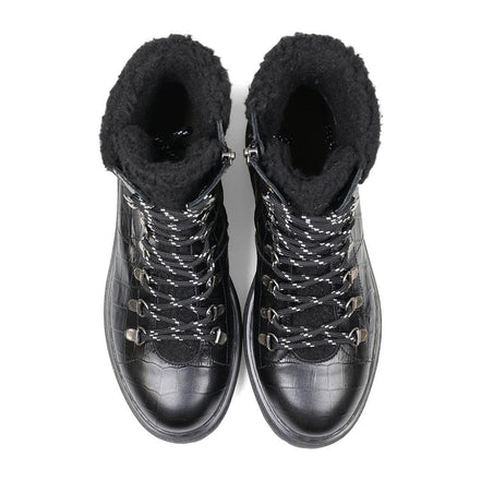 Essential Comfort Boots EE Fit ARLO - Black Croc