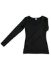 Organic Stretch Long Sleeve T-Shirt: Women's