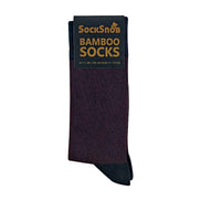 1 Pack Men's Luxury Breathable Bamboo Suit Dress Socks