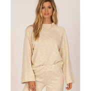 Amuse society Out of office knit pullover