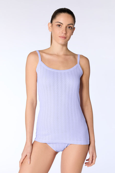 Organic Jacquard Vest with Strap: Women's