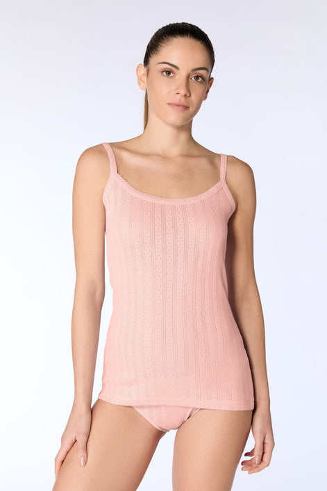 Organic Jacquard Vest with Strap: Women's