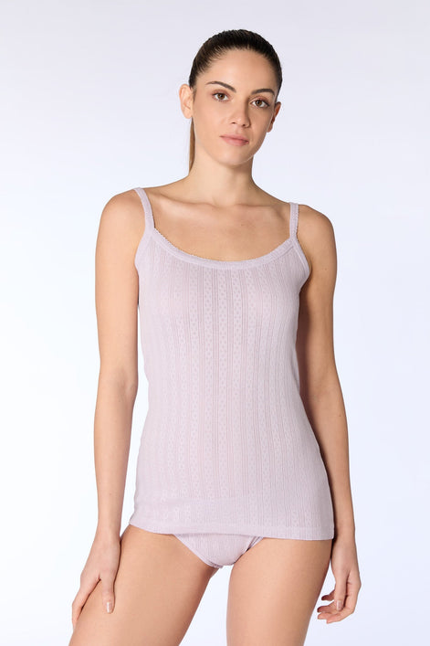 Organic Jacquard Vest with Strap: Women's