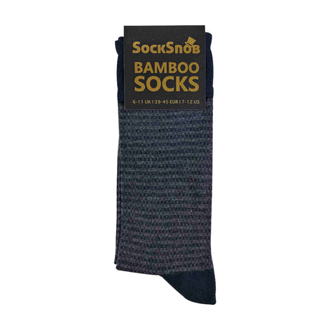 1 Pack Men's Luxury Breathable Bamboo Suit Dress Socks