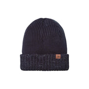 Mens Waterproof Cold Weather Roll Cuff Beanie Hat
