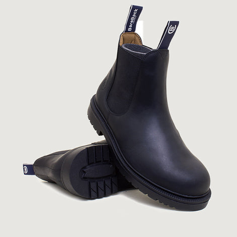 Detroit Steel Toe Cap Work Boots - Black