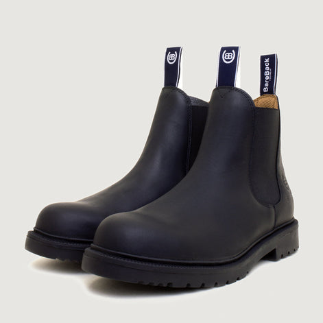 Detroit Steel Toe Cap Work Boots - Black