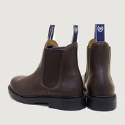 Detroit Steel Toe Cap Work Boots - Brown