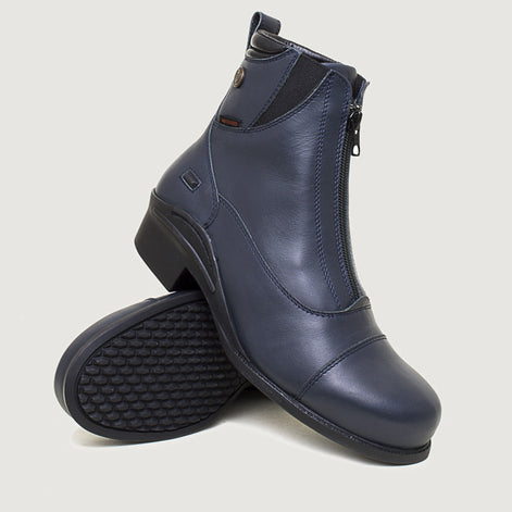 Idaho Storm Waterproof Jodhpur Riding Boots - Navy