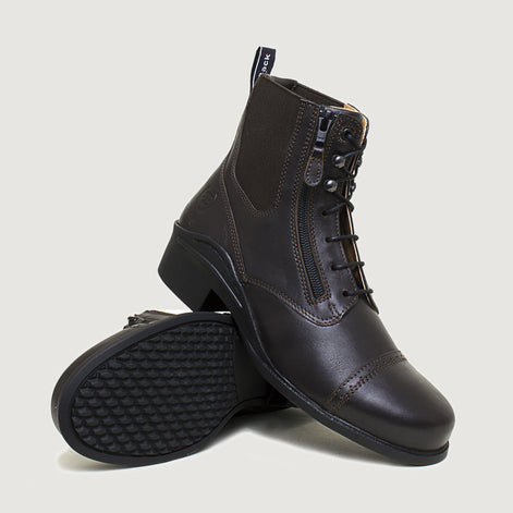 Bramham Zip Jodhpur Boots - Brown