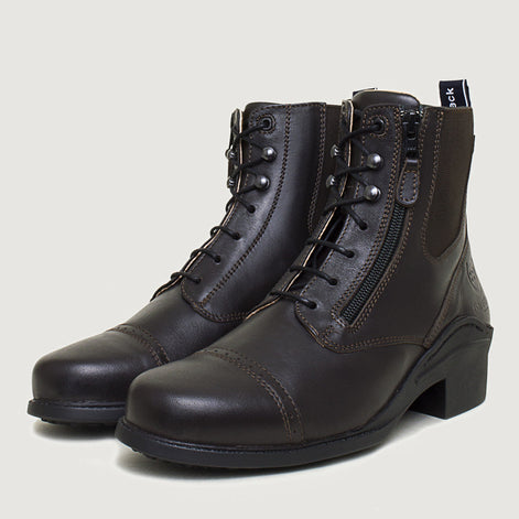 Bramham Zip Jodhpur Boots - Brown