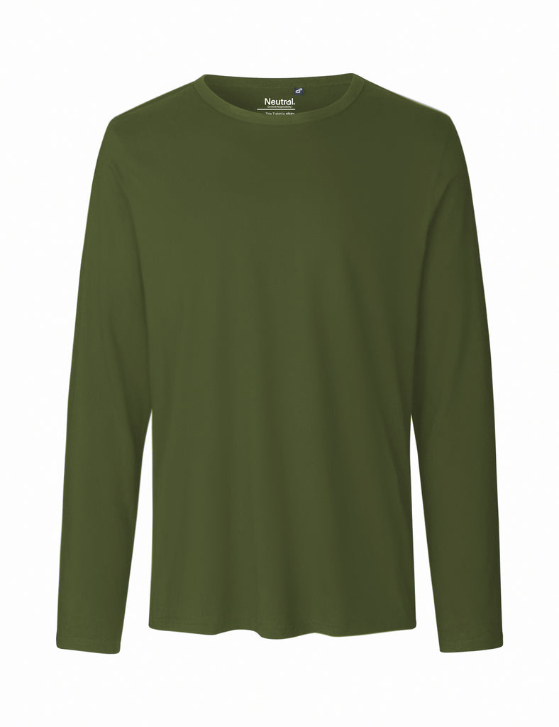 Fairtrade Organic Long Sleeve T-Shirt: Men's