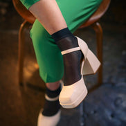 3 Pack Ladies 15 Denier 100% Nylon Ankle Highs - Sheer Lightweight Comfort