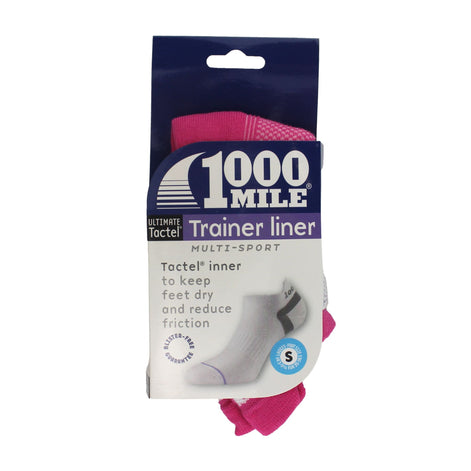 1 Pack Ladies Ultimate Low Cut Double Layer Trainer Socks