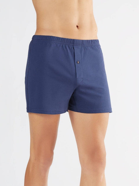 Organic Boxer Shorts with Button: Men's