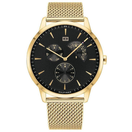 Tommy Hilfiger Men's Multi Dial 44mm Gold TH1710386