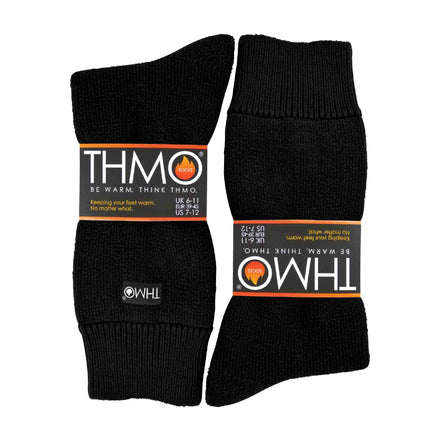 Mens Thick Winter Thermal Socks with Comfort Top (Multipack Options)