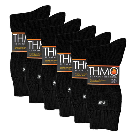 Mens Thick Winter Thermal Socks with Comfort Top (Multipack Options)