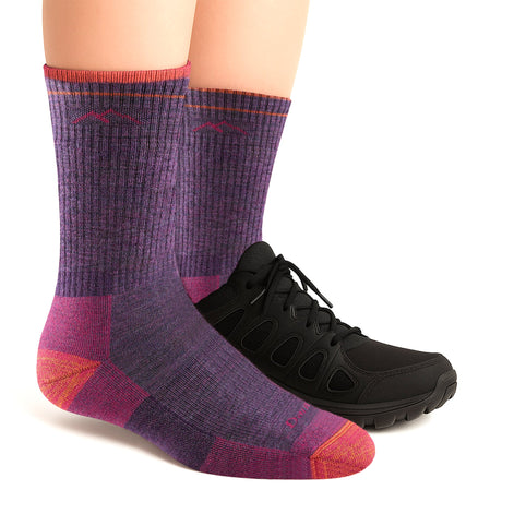 Ladies Boot Midweight Seamless Hiking Merino Wool Socks