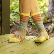 Ladies Boot Midweight Hiking Merino Wool Seamless Socks