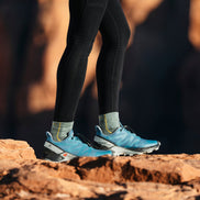 Ladies Ankle Midweight Hiking Seamless Merino Socks